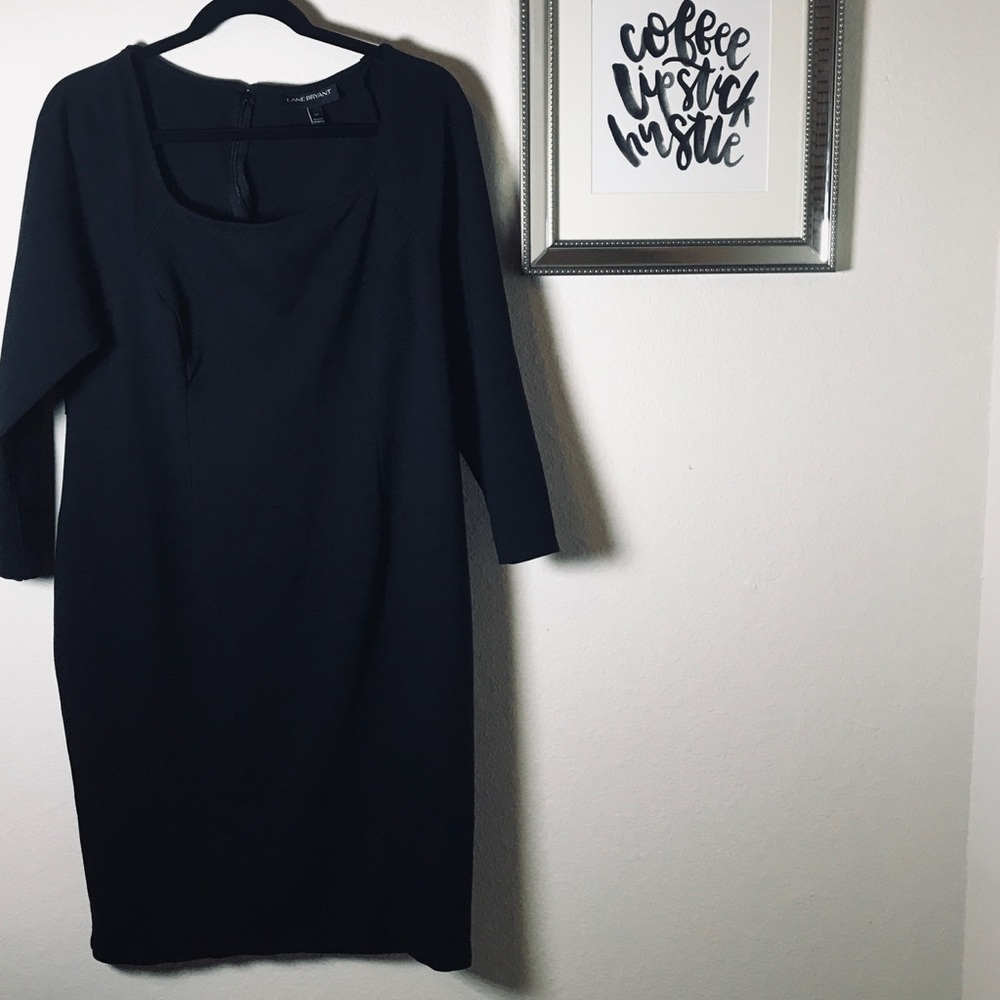 Gorgeous Lane Bryant Black Dress Size 16